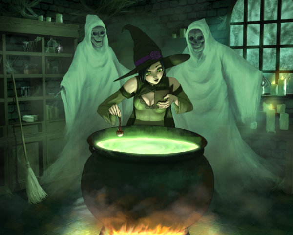 Brewing up a potion, including the last ingredient